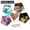 Buttons for sewing, 100pcs 1 inch buttons large wood buttons for crafts Mixed big Wooden Vintage assorted buttons 2 Holes Round Decorative Wood Craft Buttons 25mm (colorful buttons)